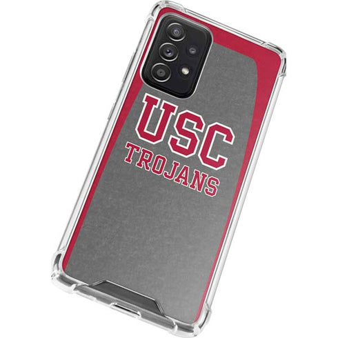 University of Southern California USC Trojans Galaxy A72 5G Clear Case